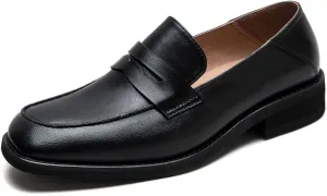 U-lite Women’s Sheepskin Leather Slip-On Loafers - Soft, Comfortable, and Lightweight Shoes with Collapsible Heel