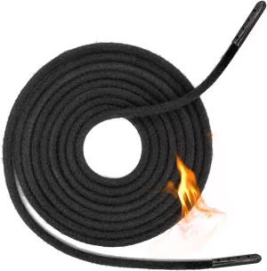 UamGlsob 5/32"(4mm) Kevlar Boot Lace,Unbreakable Heavy Duty Replacement Shoe String For Firefighting Logging Welder