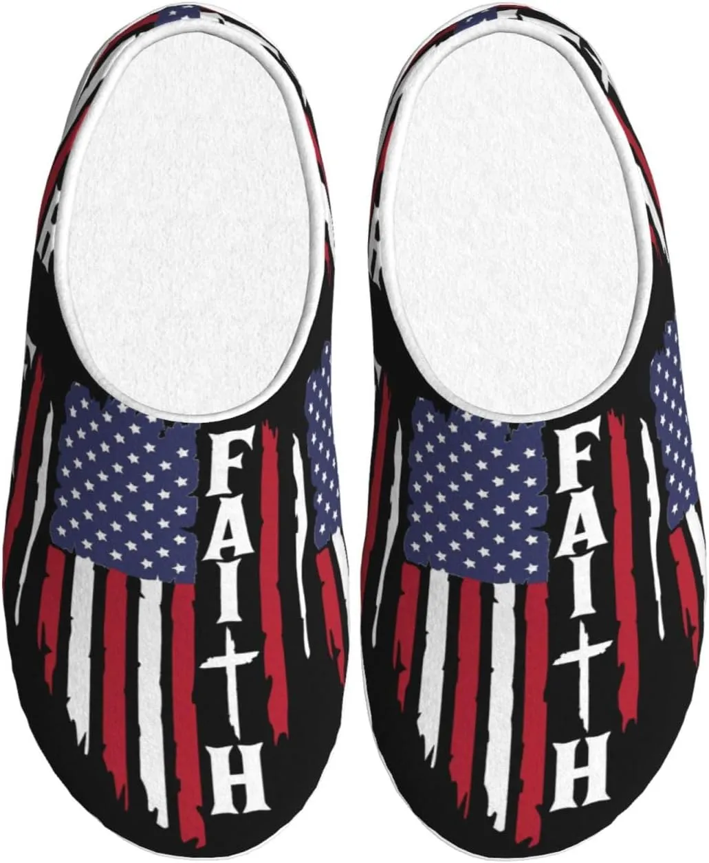 Unisex Slippers Winter Warm Non-Slip Fluffy Slippers Slip-On Plush Slippers House Slippers For Women Men Shoes Gifts