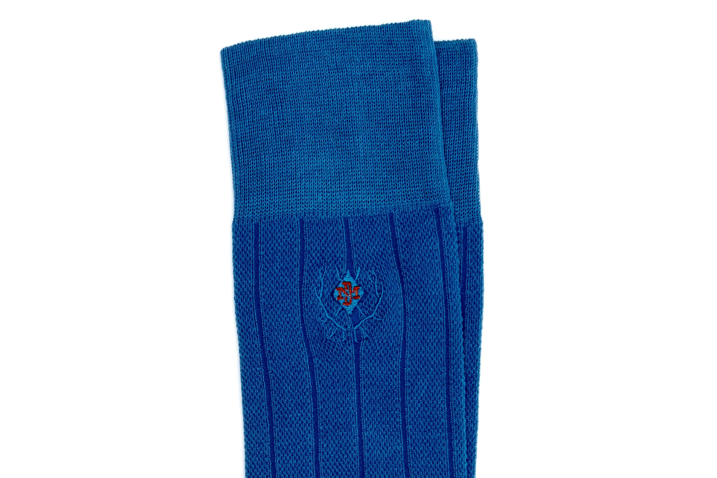 Ventilated All Season Peruvian Pima Cotton Socks - Periwinkle