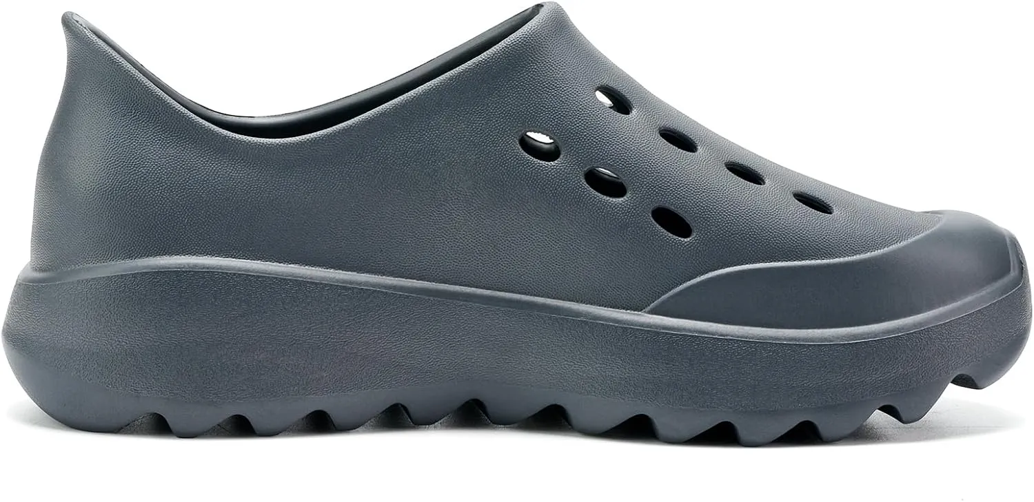 VIFUUR Womens Mens Garden Clogs with Arch Support Slip-on Outdoor Clog Gardening Shoes
