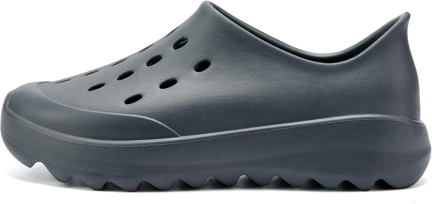 VIFUUR Womens Mens Garden Clogs with Arch Support Slip-on Outdoor Clog Gardening Shoes