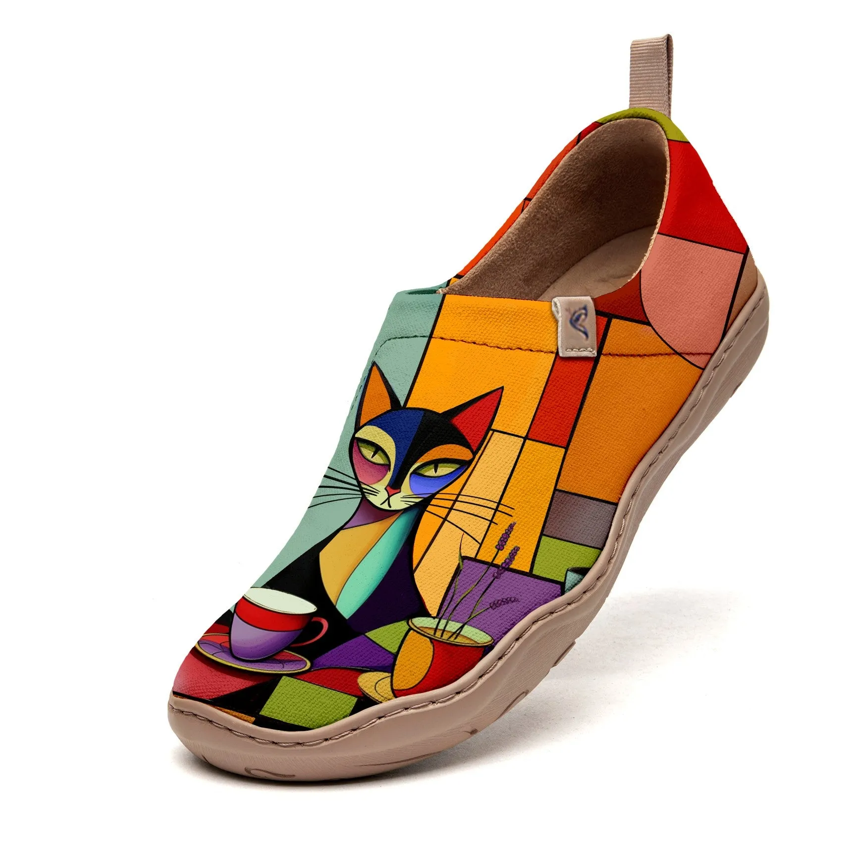 Vintage Cat Slip-On