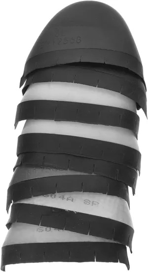 VOSAREA 4Pair Shoe Covers for Men Puncture Resistant Boot Toe Protectors Lightweight Comfort Safety Caps for Industrial Work Unisex Footwear