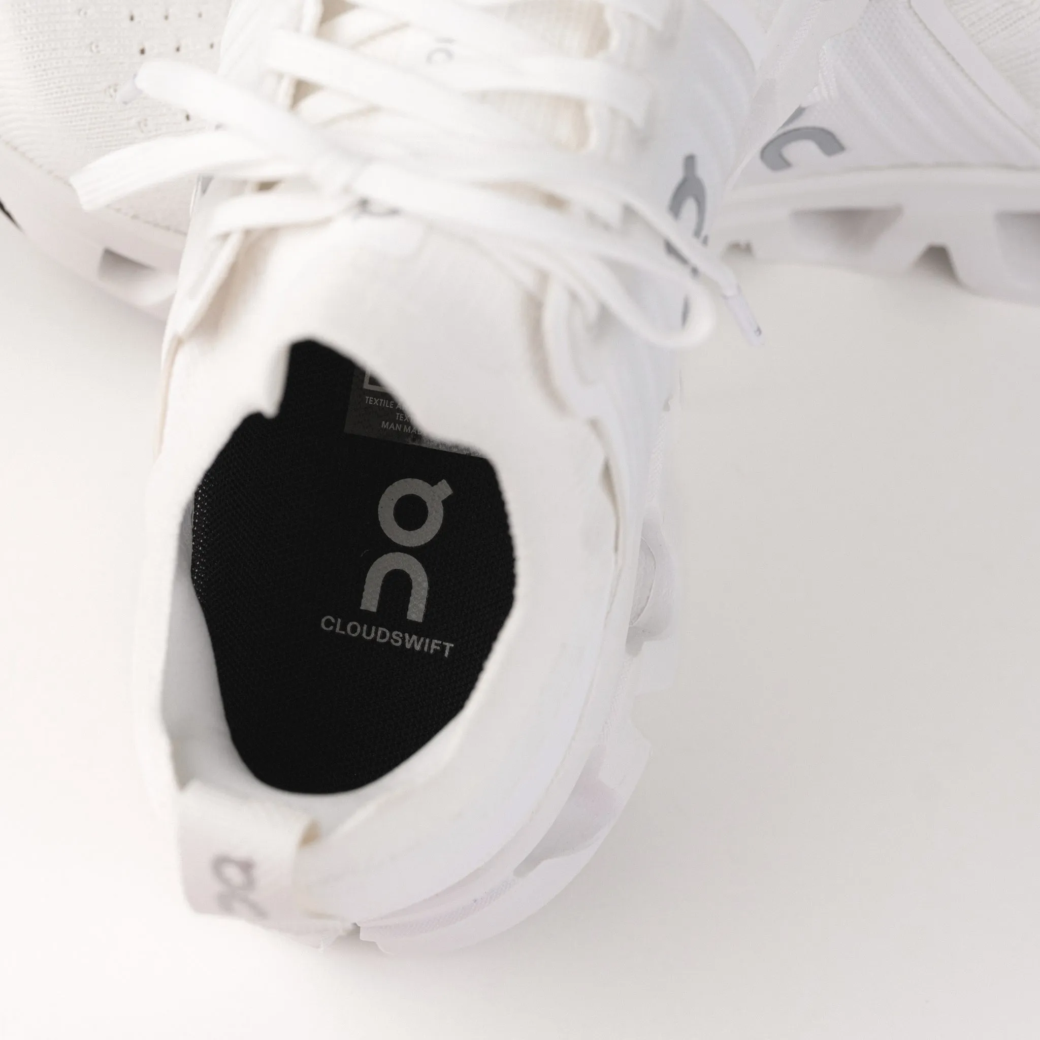 W-CLOUDSWIFT 4 - ALL WHITE - KNIT