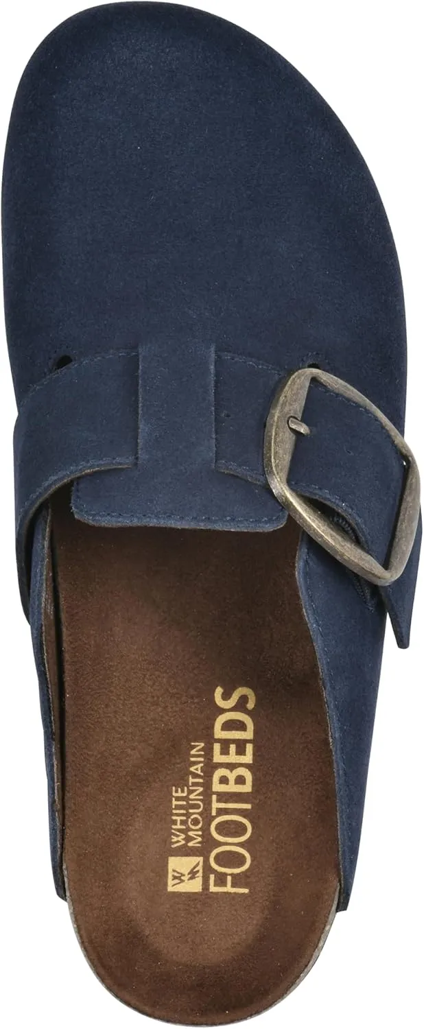 WHITE MOUNTAIN Women's Shoes Big Easy Clog Footbed