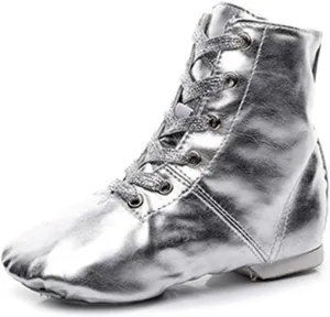 Women Ankle-top Jazz Dance Shoes Lace up Jazz Modern Dance Boot