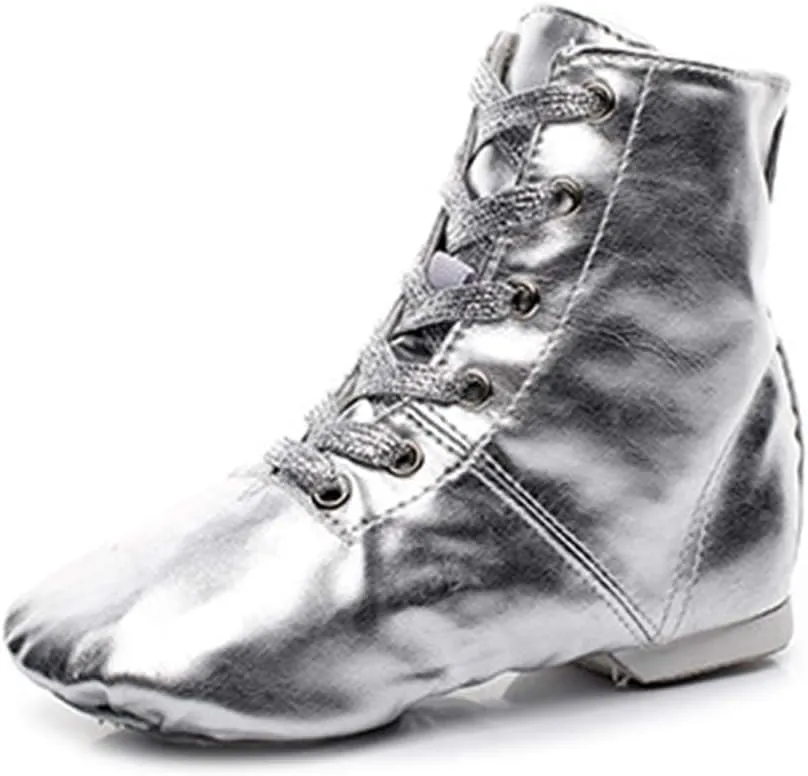 Women Ankle-top Jazz Dance Shoes Lace up Jazz Modern Dance Boot