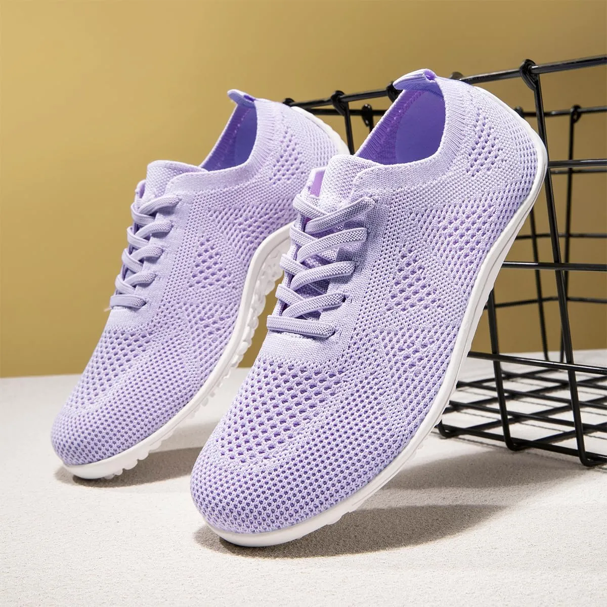 Women Barefoot Shoes Slip on Canvas Walking Sports Zero Drop Sole Casual Sneakers Comfortable Breathable Minimalist Soft Beach Outdoor Shoes