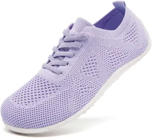 Women Barefoot Shoes Slip on Canvas Walking Sports Zero Drop Sole Casual Sneakers Comfortable Breathable Minimalist Soft Beach Outdoor Shoes