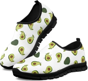 Women Slip On Sneakers Casual Low Top Flats Shoes Soft Non-Slip Walking Shoes Classic Lightweight Shoes