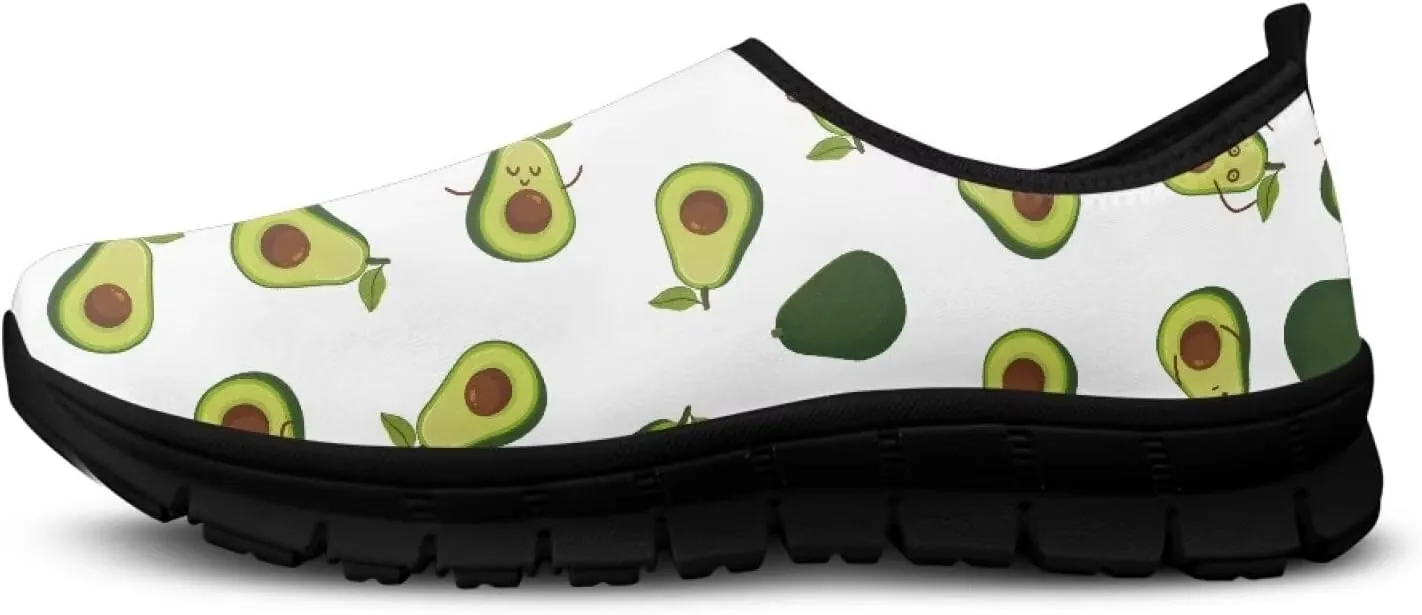 Women Slip On Sneakers Casual Low Top Flats Shoes Soft Non-Slip Walking Shoes Classic Lightweight Shoes