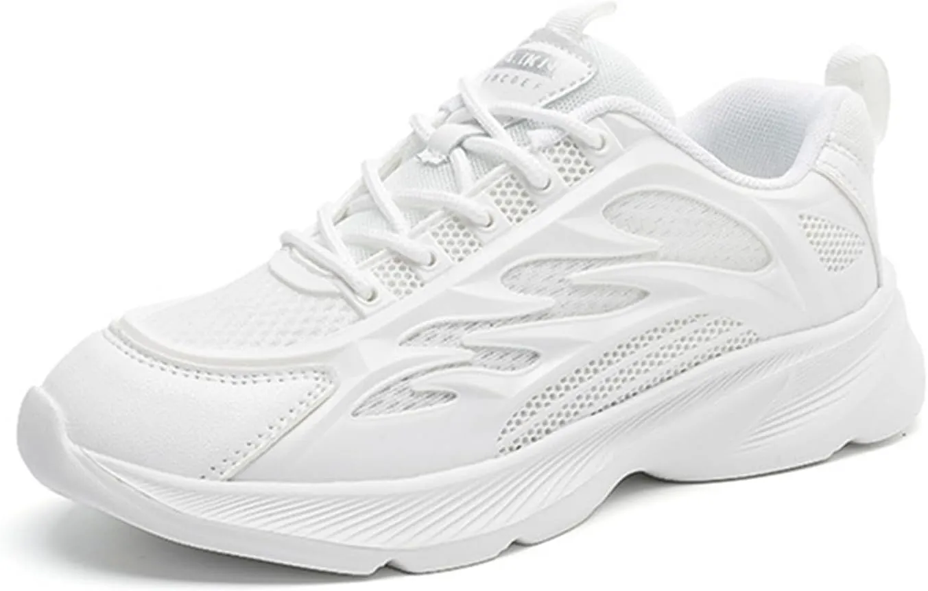 Womens Breathable Mesh Lace Up Walking Shoes Classic Lightweight Soft Athletic Tennis Running Shoes Casual Memory Foam Sneakers