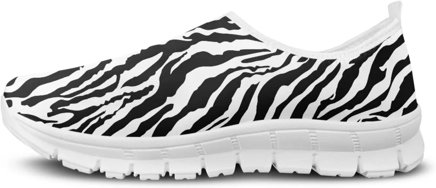 Women's Casual Flat Shoes Slip On Sneakers Lightweight Comfort Soft Loafers Running Walking Dress Shoes