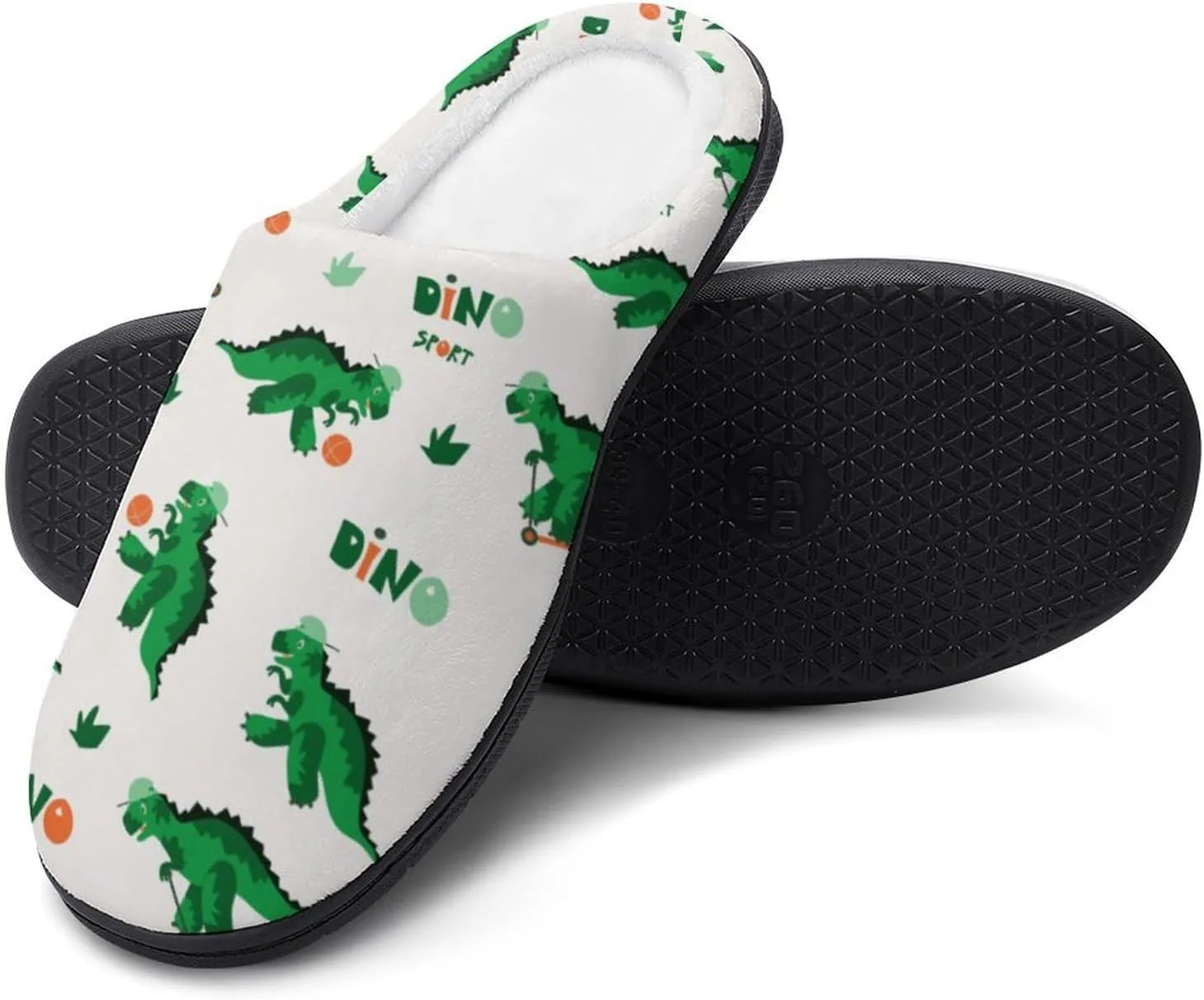 Womens Clog Slippers Comfy Bedroom Slip-On Shoes Ladies Halloween Slippers Warm Cotton House Slippers Indoor Outdoor