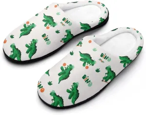 Womens Clog Slippers Comfy Bedroom Slip-On Shoes Ladies Halloween Slippers Warm Cotton House Slippers Indoor Outdoor