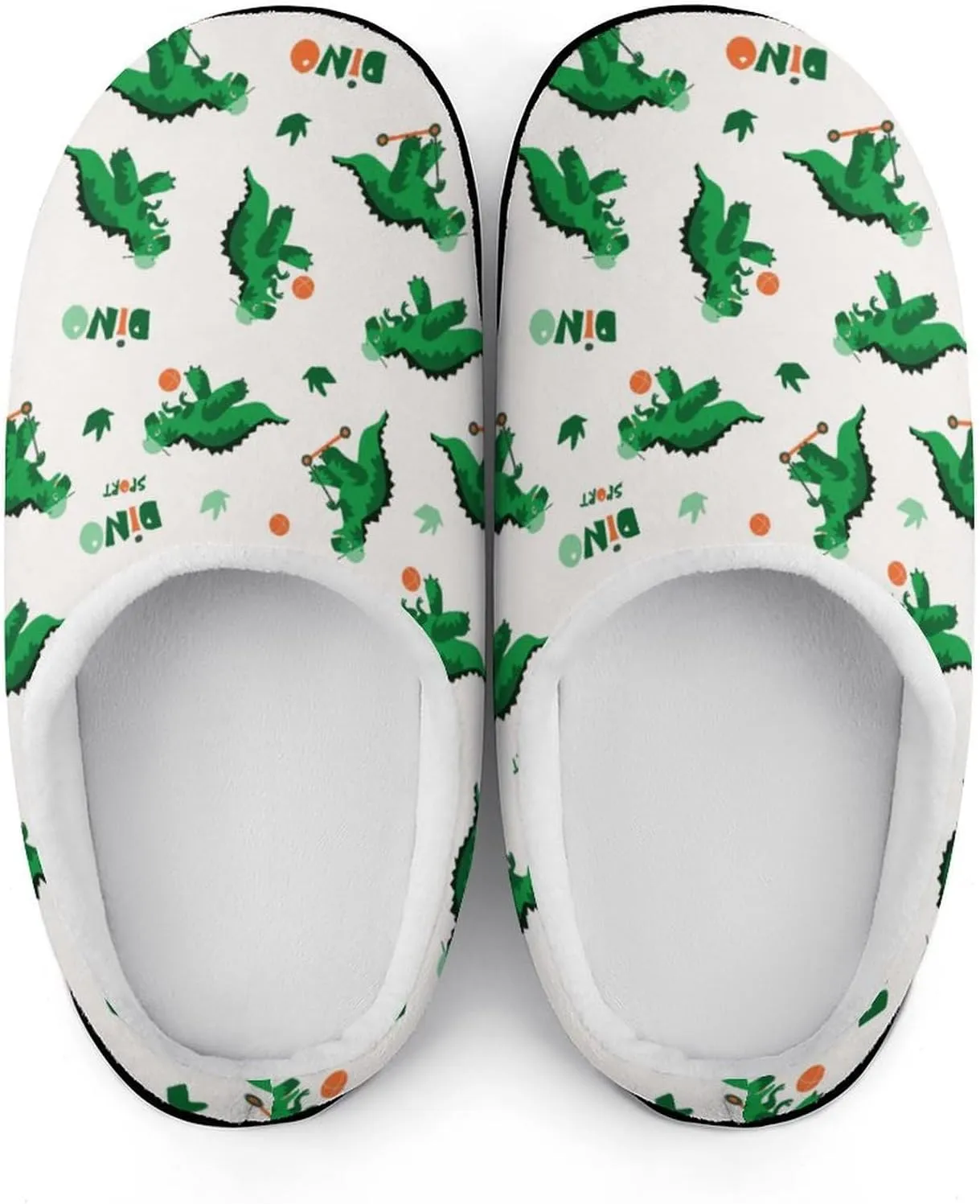 Womens Clog Slippers Comfy Bedroom Slip-On Shoes Ladies Halloween Slippers Warm Cotton House Slippers Indoor Outdoor