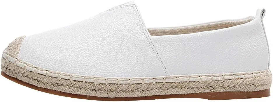Women's Comfort Loafer Flats Low-Top Slip-on Casual Espadrilles