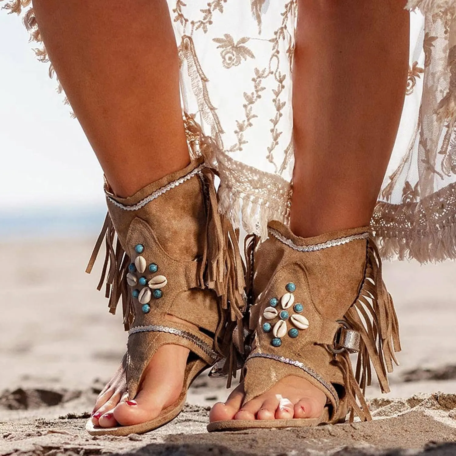 Women's Flat Sandals, Orthopaedic Shoes, Breathable Toe Comfortable Leisure Mules, Trendy Summer Outdoor Beach Slippers