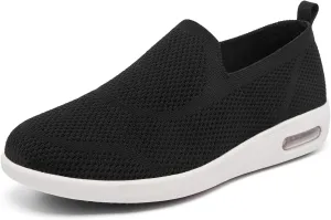 Women's one Foot Sports Shoes, Anti Slip Walking Shoes, Breathable mesh Work Casual Lightweight Exercise Shoes