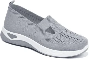 Women's Orthopedic Walking Shoes - Lightweight, Loose Fit, Breathable, Soft Soled, Wide & Bulky