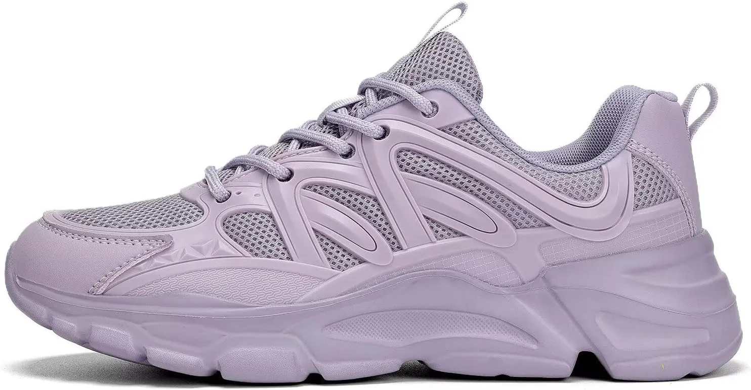 Women's Road-Running-Shoes Slip on Ladies Walking Fashion Athletic Sneakers Work Gym Comfort Lightweight Mesh Soft Sole