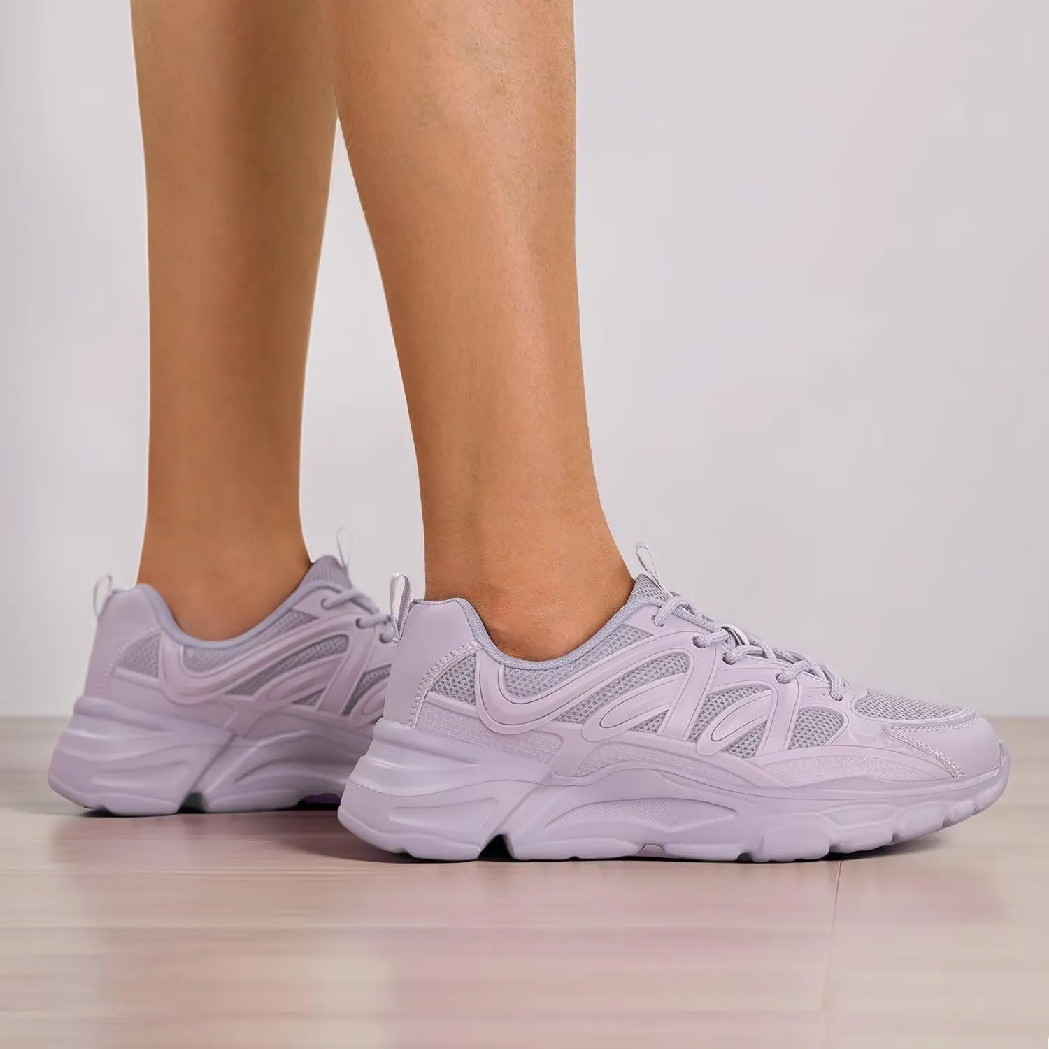 Women's Road-Running-Shoes Slip on Ladies Walking Fashion Athletic Sneakers Work Gym Comfort Lightweight Mesh Soft Sole