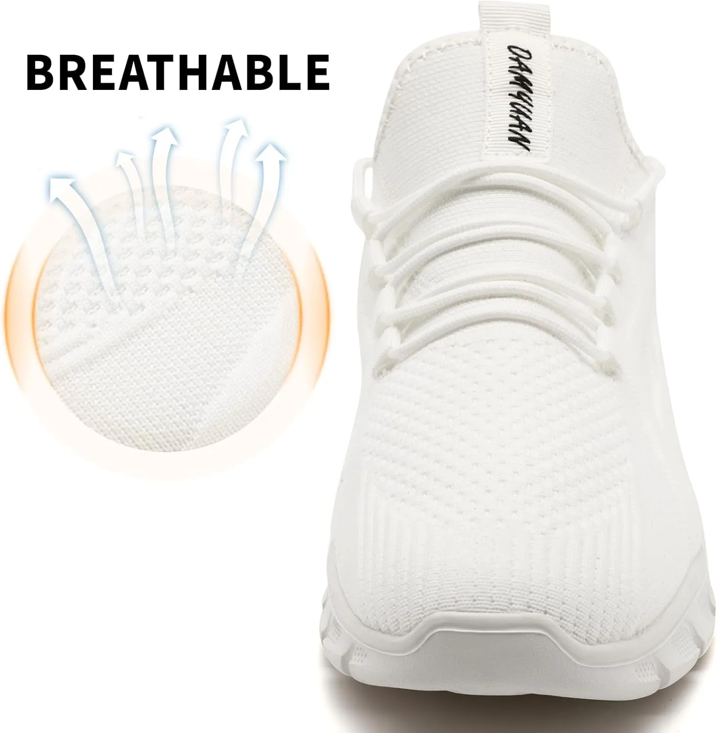 Women's Running Shoes Walking Tennis Gym Workout Slip on Athletic Fashion Sneakers Lightweight Breathable Sport Jogging Hiking Casual Shoe