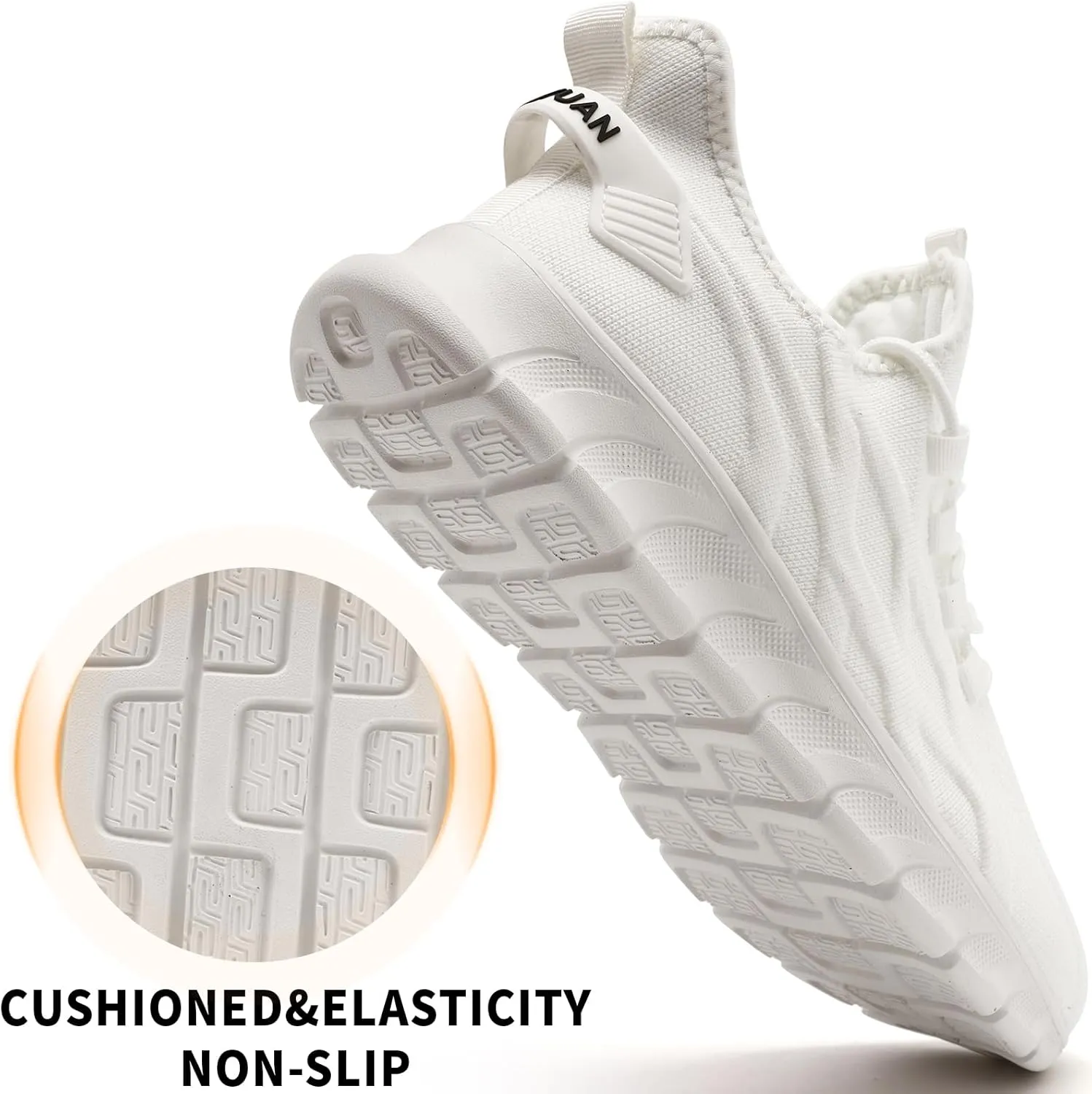 Women's Running Shoes Walking Tennis Gym Workout Slip on Athletic Fashion Sneakers Lightweight Breathable Sport Jogging Hiking Casual Shoe