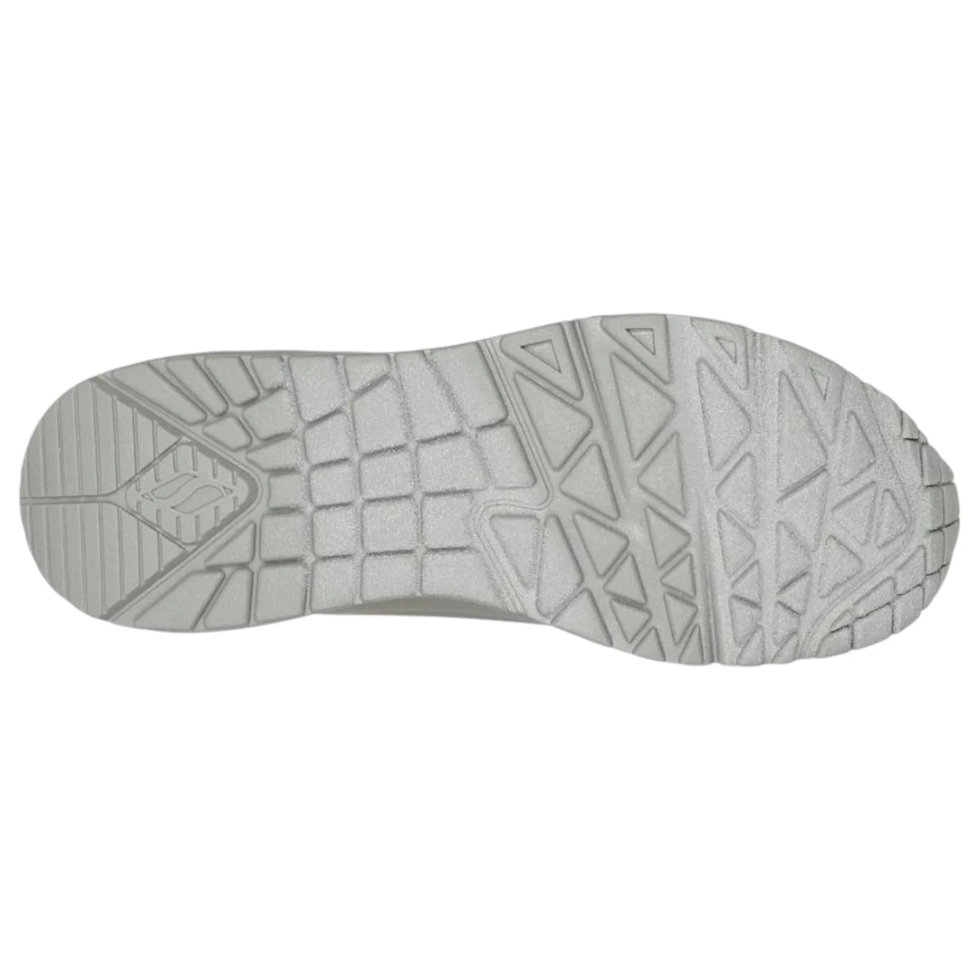Womens Skechers Uno - Stand On Air Shoes Grey