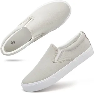 Women's Slip on Shoes Canvas Sneakers Loafers Non Slip Shoes Low Top Casual Shoes