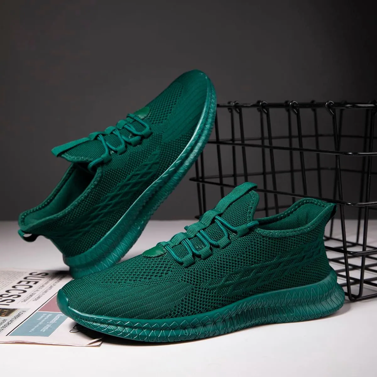 Women's Walking Shoes Casual Slip on Running Tennis Shoes Lightweight Breathable Non Slip Casual Sports Trainers
