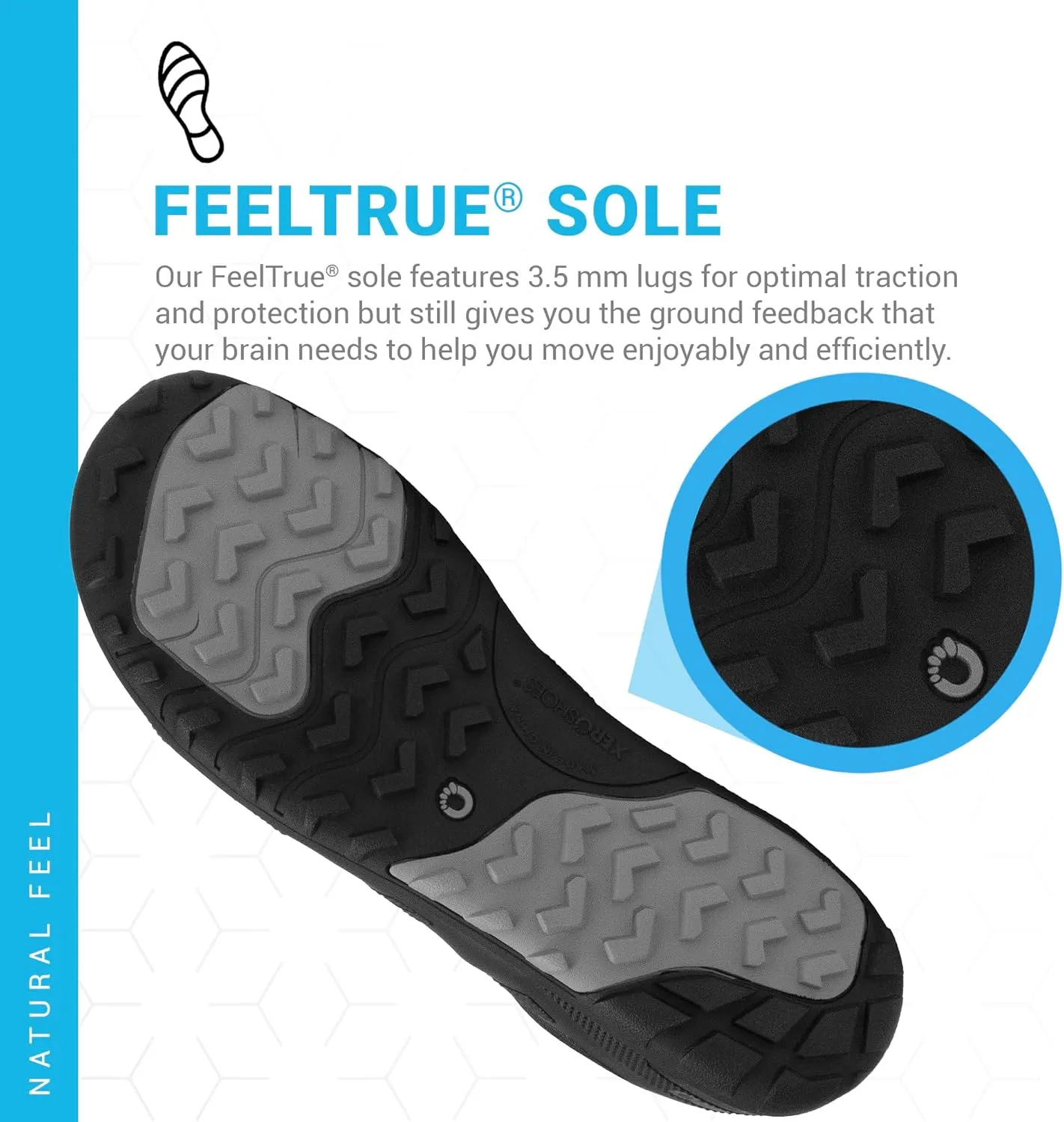 Xero Shoes Men's Mesa Trail Running Shoe - Lightweight Barefoot Trail Runner