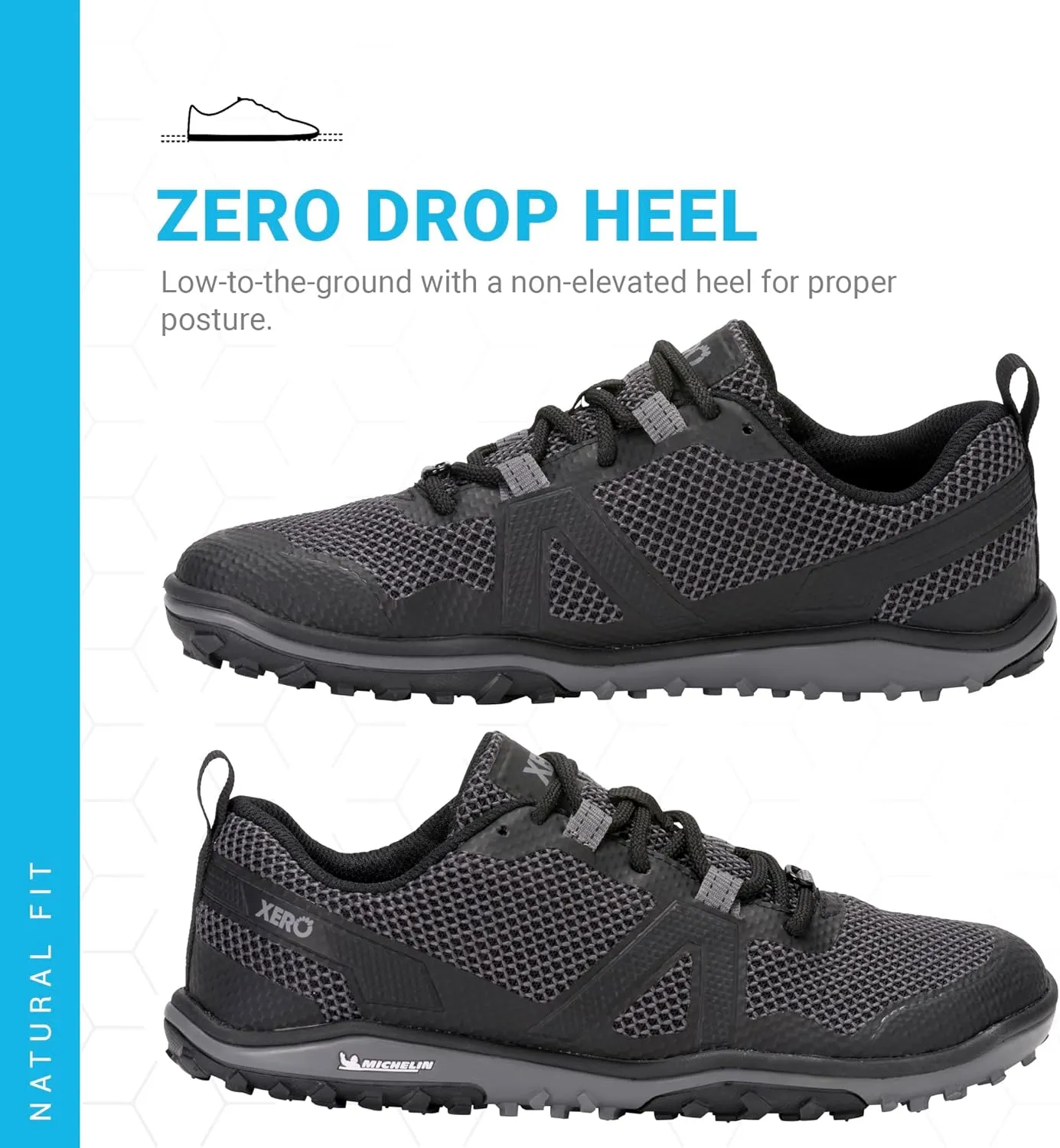 Xero Shoes Women's Scrambler Low Barefoot Trail Run Shoe