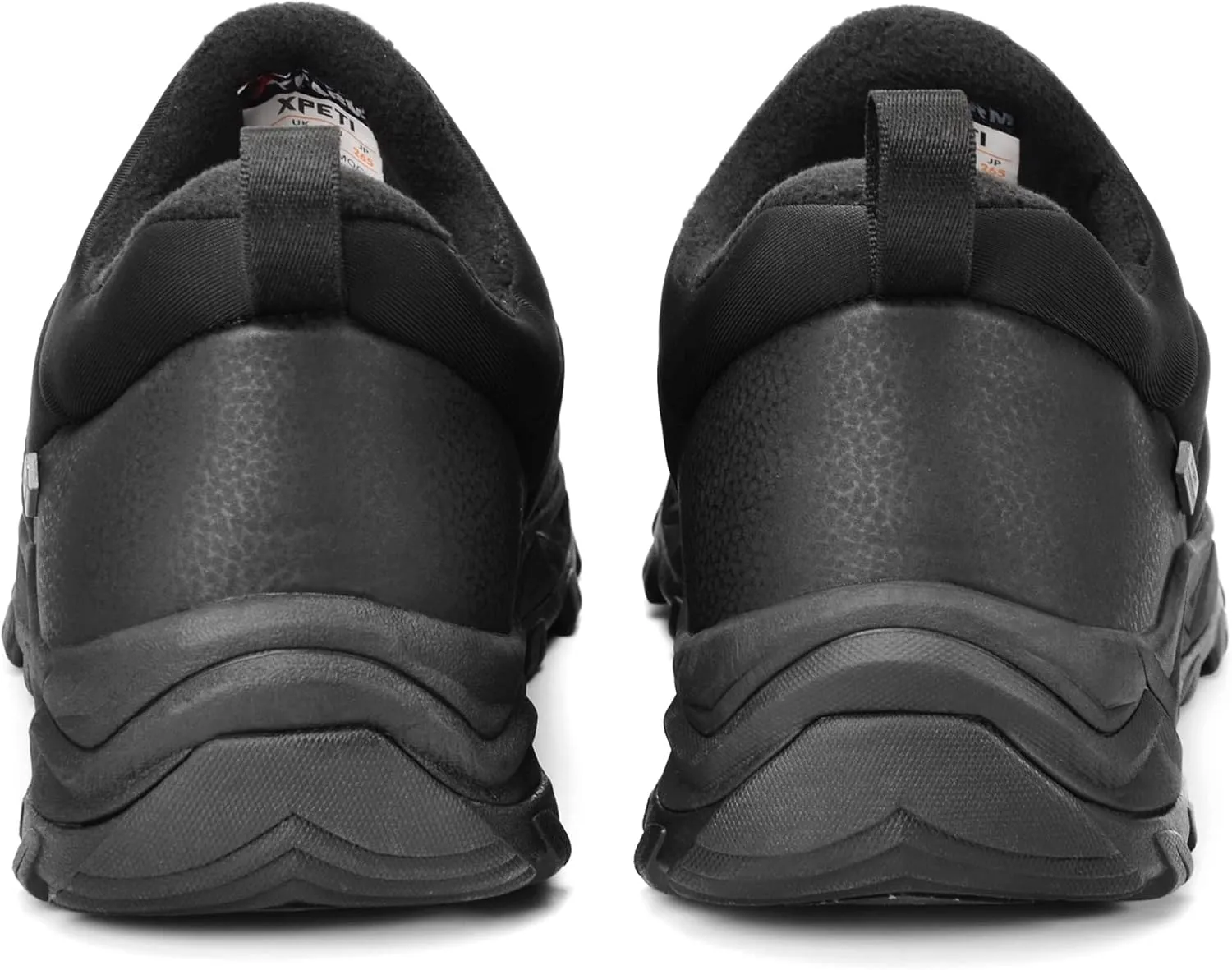 XPETI Winter Snow Casual Slip-on Loafers for Men Cocoon moc Waterproof Jungle Hiking Shoe,Easy Wear on/Off