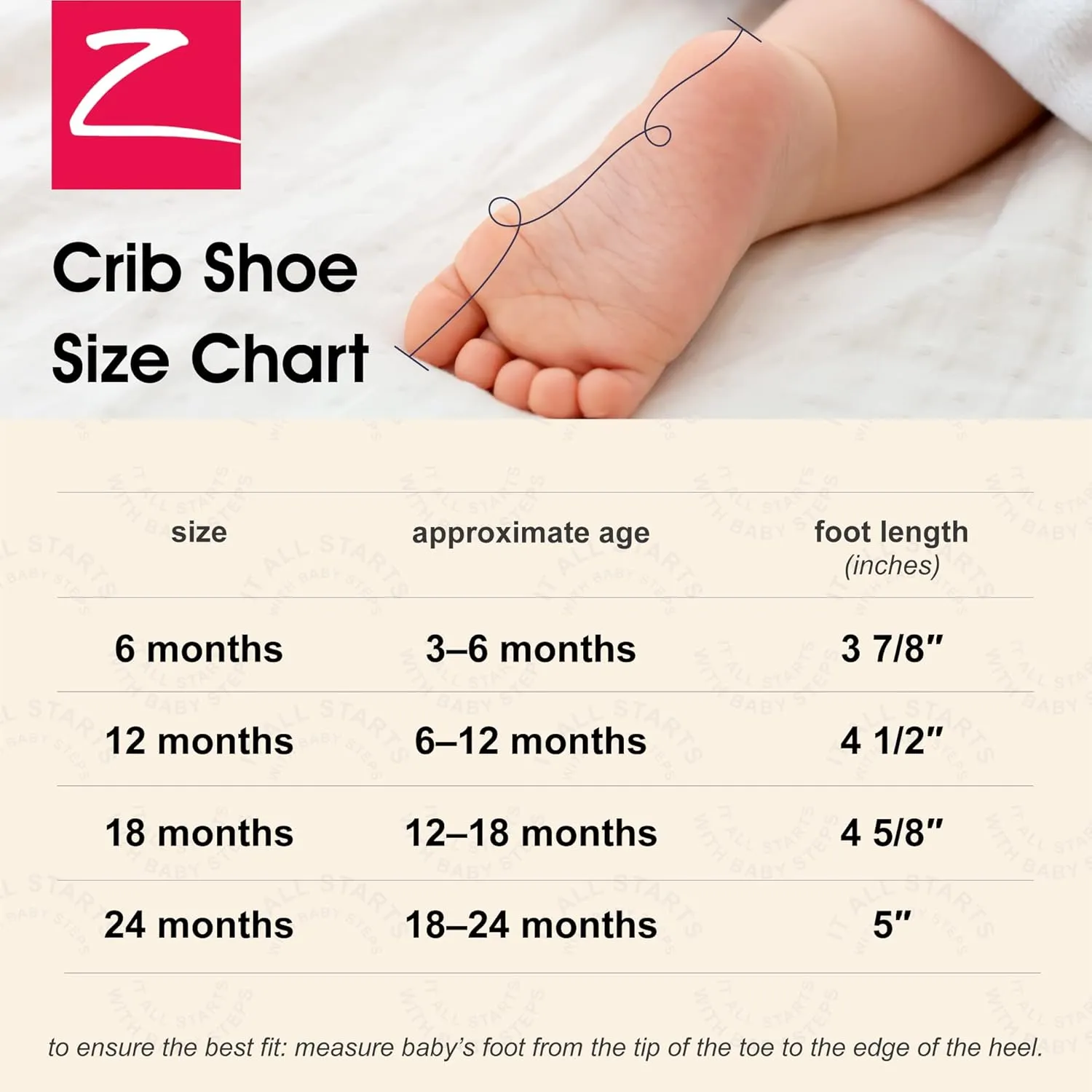 Zutano Easy On Leather Mary Jane Baby Shoes, Anti-Slip and Soft Sole